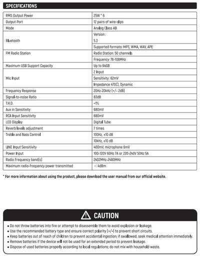 Specification